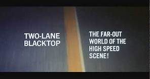 TWO-LANE BLACKTOP (Official MASTERS OF CINEMA trailer)