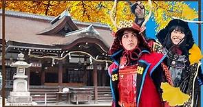 Samurai Armour Experience in Osaka, Japan - Date Masamune and Sanada Yukimura 道明寺天神通り商店街の旅