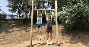 How to Build the ULTIMATE Backyard Pull-Up Bar!