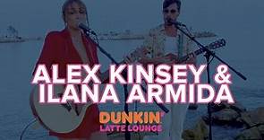 Alex Kinsey & ILana Armida Perform At The Dunkin Latte Lounge!