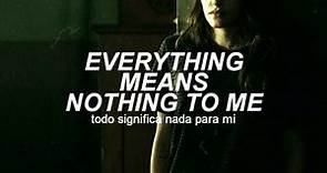 elliott smith • everything means nothing to me || sub español • lyrics