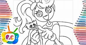 Mommy long legs coloring page/Poppy playtime chapter 2 coloring pages/If found - Dead of Night [NCS]