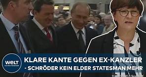 UMSTRITTENE EHRUNG: 60 Jahre in der SPD - Putin-Freund Gerhard Schröder ein wuder Punkt für Partei