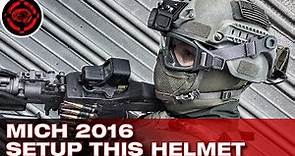 Modernizing the MICH 2000 Full Airsoft Helmet Build