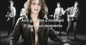 INXS - Need You Tonight (Official video ) Lyrics English Spanish