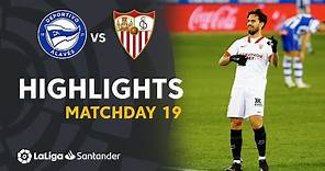 Highlights Deportivo Alavés vs Sevilla FC (1-2)