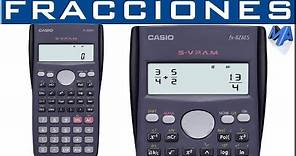 Operaciones con fracciones en la calculadora Fx 82, 95, 570 MS y similares