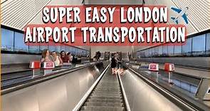 EASY London Airport Transportation Guide - How To Take the Tube from Heathrow to the West End