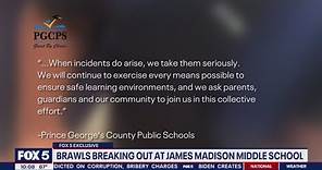 Brawls breaking out at James Madison Middle School