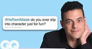 Rami Malek Replies to Fans on the Internet | Actually Me | GQ