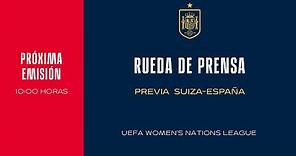 🚨EN DIRECTO🚨 Rueda de Prensa Selección Española Femenina de Fútbol desde Suiza| 🔴 SEFUTBOL