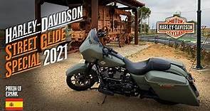 Harley Davidson STREET GLIDE 2021 - Prueba y opinión en ESPAÑOL