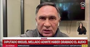 Diputado Miguel Mellado admite filtración de audio del Presidente Boric