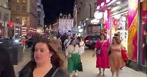 London Nightlife With Many Beautiful Ladies 🇬🇧 London Night Walk