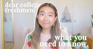 COLLEGE 101 // what you need to know before your first year.