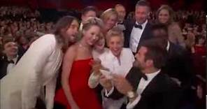 Ellen DeGeneres Oscar Selfie With Stars - Oscars 2014