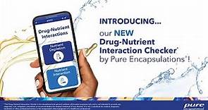 Introducing our new Drug-Nutrient Interaction Checker for Healthcare Professionals