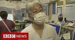 Coronavirus: Tokyo hospitals trying to stay ahead - BBC News