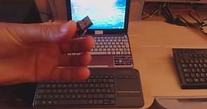 Como conectar un teclado externo por usb a una laptop o un teclado inalámbrico