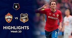 Highlights CSKA vs FC Ural (1-1) | RPL 2019/20