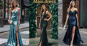 chic 36: Maxi evening dresses for women #maxi#elegant #eveningdress #women