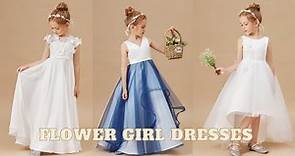 Flower Girl Dresses and Junior Bridesmaid Dresses for Weddings 2021 Collection