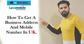 Step 2 : How To Get a Business Address And Mobile Number in UK//By Sitting At Home//Apply Online