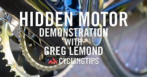 Hidden Motor demonstration with Greg LeMond