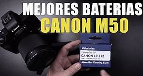 Mejores Baterías para Canon M50