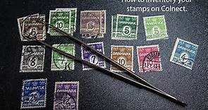 How to inventory your stamps on Colnect