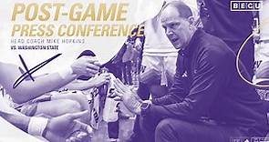 Head Coach Mike Hopkins Postgame Press Conference - Washington State