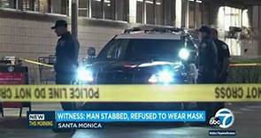 Security guard stabs, wounds customer during altercation over mask at Santa Monica Vons l ABC7