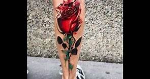 Tatuajes de rosas para chicas