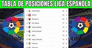 🔵 TABLA DE POSICIONES LIGA ESPAÑOLA HOY | CLASIFICACIÓN de la Liga Santander 2023/2024 FECHA 9