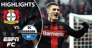 Bayer Leverkusen vs. SC Paderborn | German Cup Highlights | ESPN FC