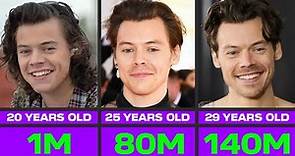 Harry Styles Net Worth 20-29 Years Old (2014-2023)