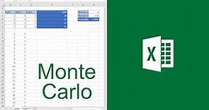 Excel Monte Carlo Simulation
