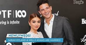 Sarah Hyland and Wells Adams Are Married!