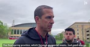Wisconsin football coach Luke Fickell assesses the state of the Badgers after spring practice