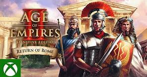 Age of Empires II: Definitive Edition - Return of Rome Release Trailer