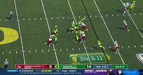 Oregon Football - Brown ➡ Johnson III ➡ Touchdown 📺...