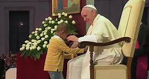 Los mejores encuentros del Papa Francisco con los niños