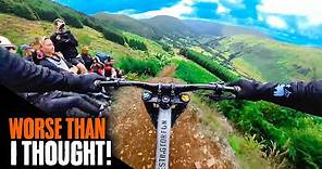 CAN I RIDE THE FULL HARDLINE COURSE BEFORE THE RACE?!