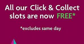 Morrisons, free Click & Collect