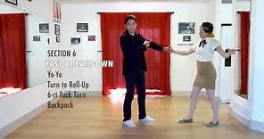 Learn the California Routine | Lindy Hop Swing Dance | Level 6 Lesson 3 | Shauna Marble