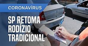 RODÍZIO EM SÃO PAULO: NOVO SISTEMA É SUSPENSO E CIDADE RETOMA MODO TRADICIONAL