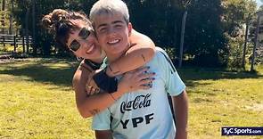 El emotivo posteo de Gianinna Maradona para su hijo Benjamín Agüero por sus primeros pasos en el fútbol argentino - TyC Sports