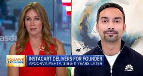 Watch CNBC's full interview with Instacart founder Apoorva Mehta
