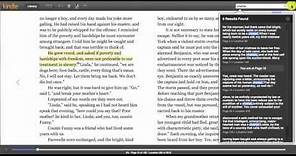 Kindle Cloud Reader - Highlighting, Taking Notes, and other Reading Features