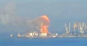 俄烏局勢｜戰線延至海上 烏克蘭海軍稱已擊毀俄登陸艦